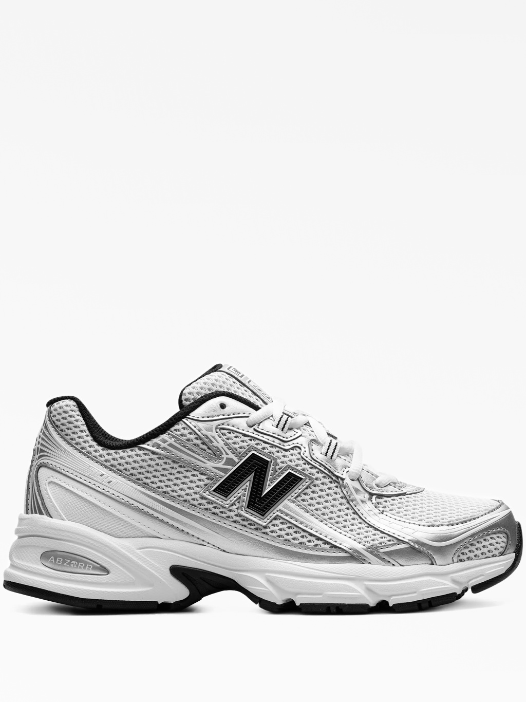 Кроссовки New Balance 740 белые серебристые