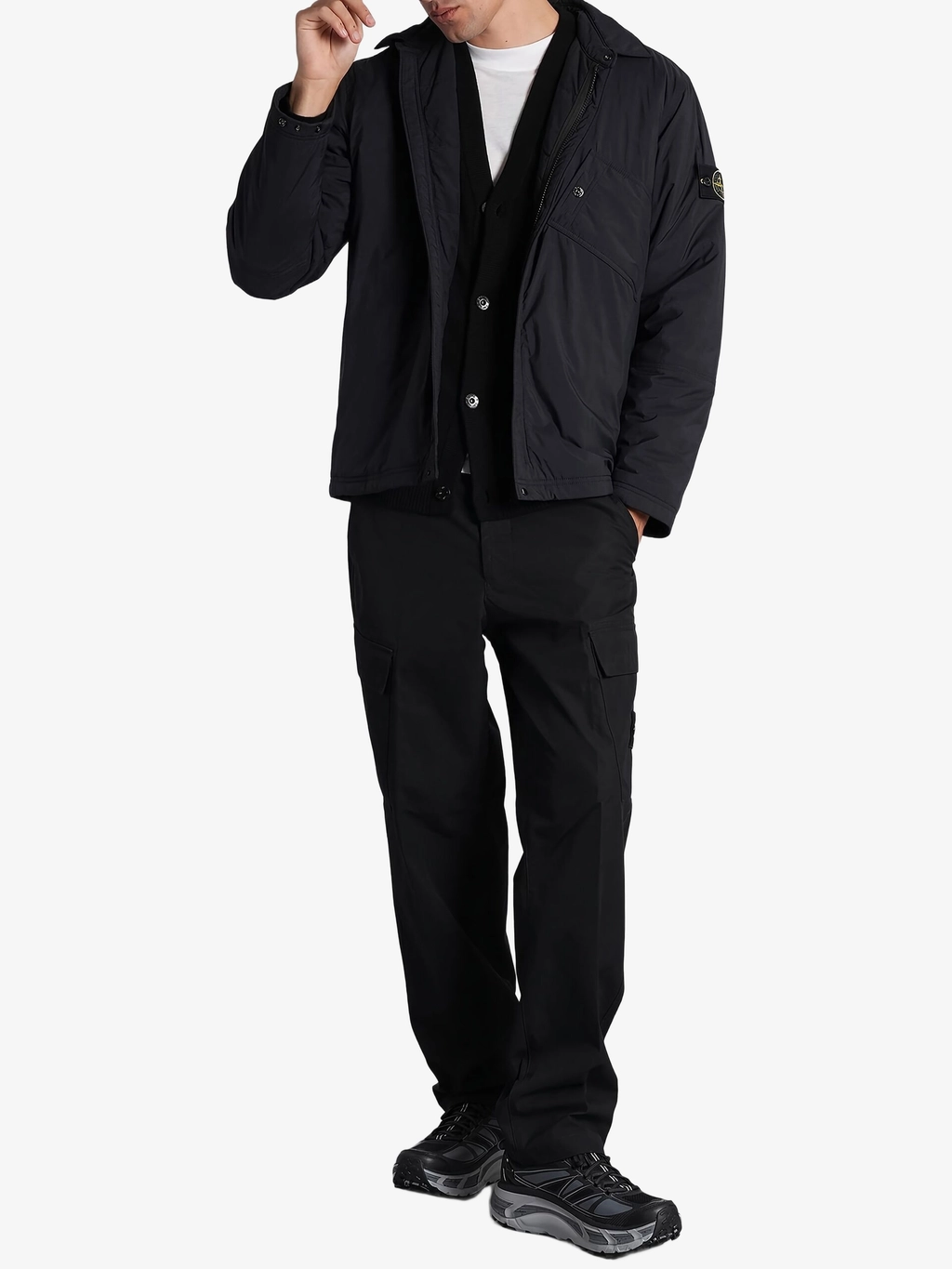 Пуховик с логотипом