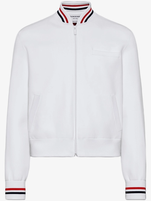 Browne 65 Intarsia Bomber Jacket
