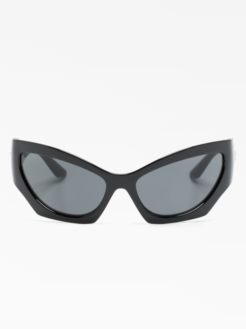 Medusa-detail cat-eye sunglasses