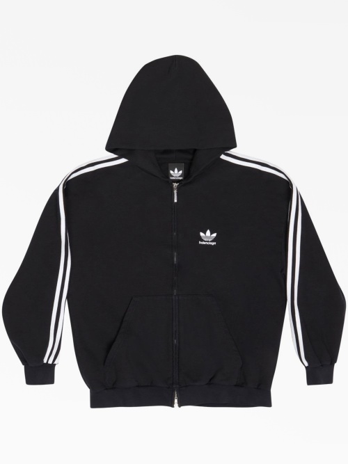 説明文確認必須‼️adidas balenciaga zip hoodie XS Худи на молнии с 3 полосками adidas x BALENCIAGA Balenciaga