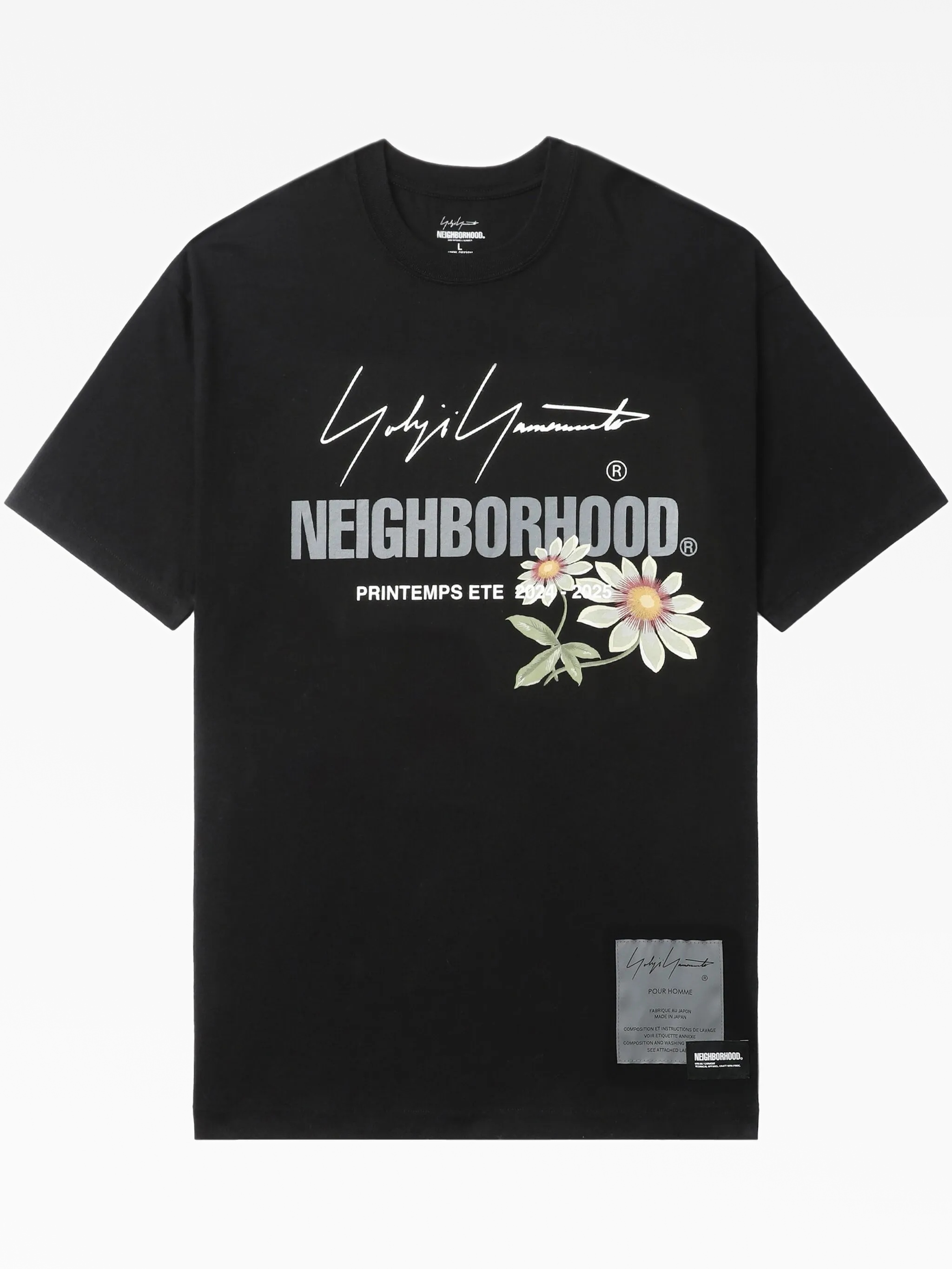 Хлопковая футболка x Neighbourhood Yohji Yamamoto — купить в
