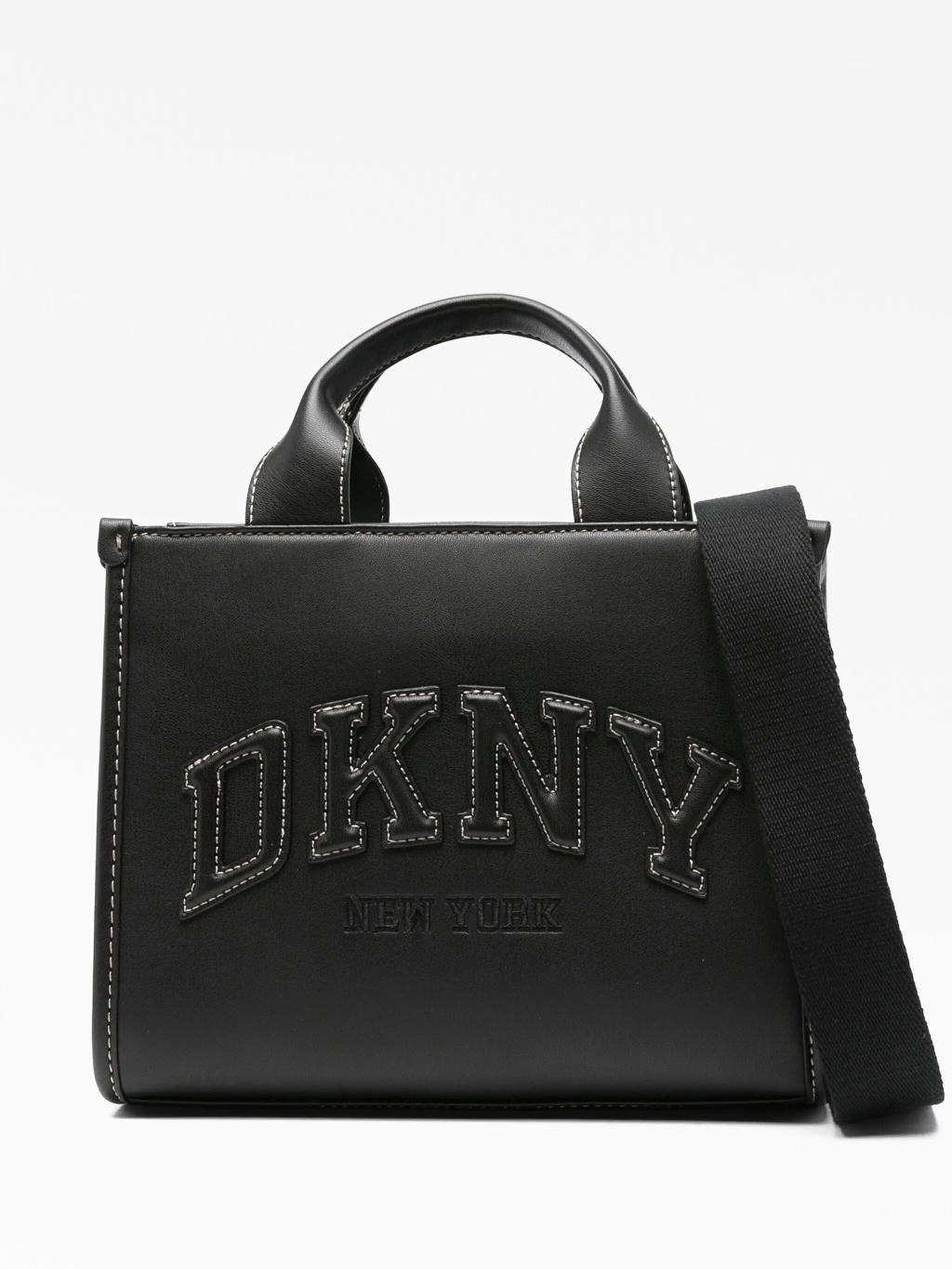 Сумка-тоут DKNY с вышитым логотипом DKNY — купить в интернет