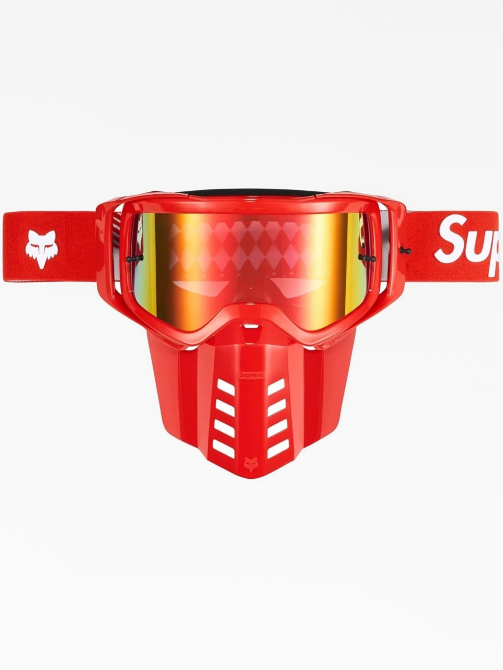 ※新品未開封　Supreme Fox Racing 脱着可能　マスク付きゴーグル Очки для мотокросса x Fox Racing Supreme — купить в интернет