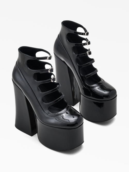 お洒落♪ MARC JACOBS ホワイト The Patent Leather Kiki ヒール Marc Jacobs Kiki 160mm Leather Pumps | White | FARFETCH