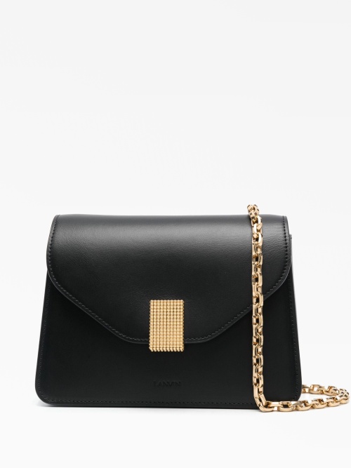 Concerto leather crossbody bag Lanvin Dropp Market. 250 Leam Farfetch Tessabit MyTheresa