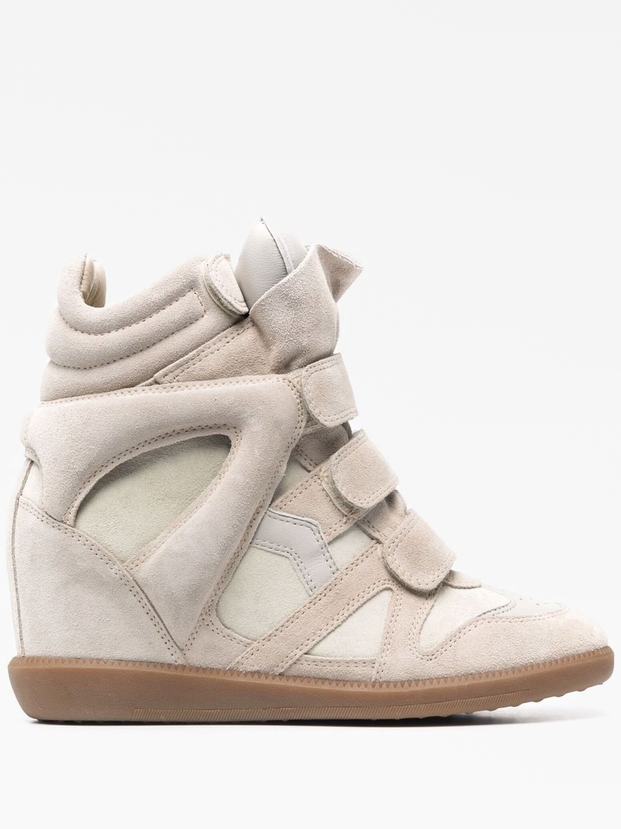 Bekett high-top wedge sneakers ISABEL MARANT — купить на платформе