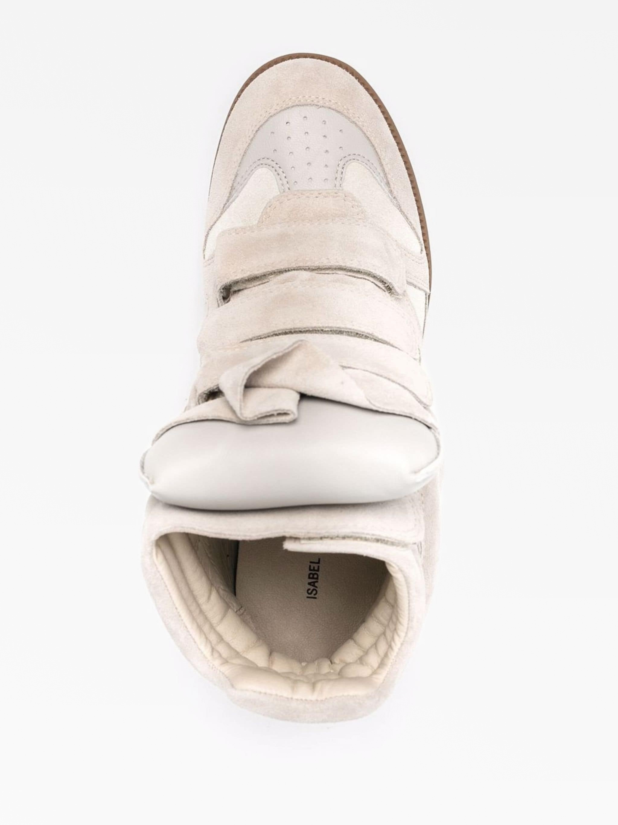 Bekett high-top wedge sneakers ISABEL MARANT — купить на платформе