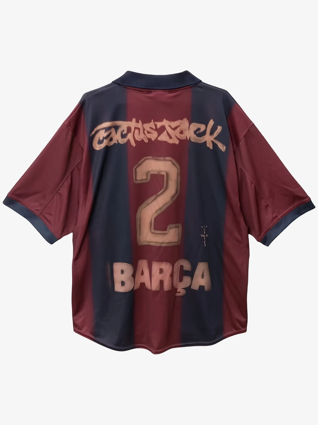 Travis Scott x FC Barcelona Retro Jersey Nike — купить в интернет