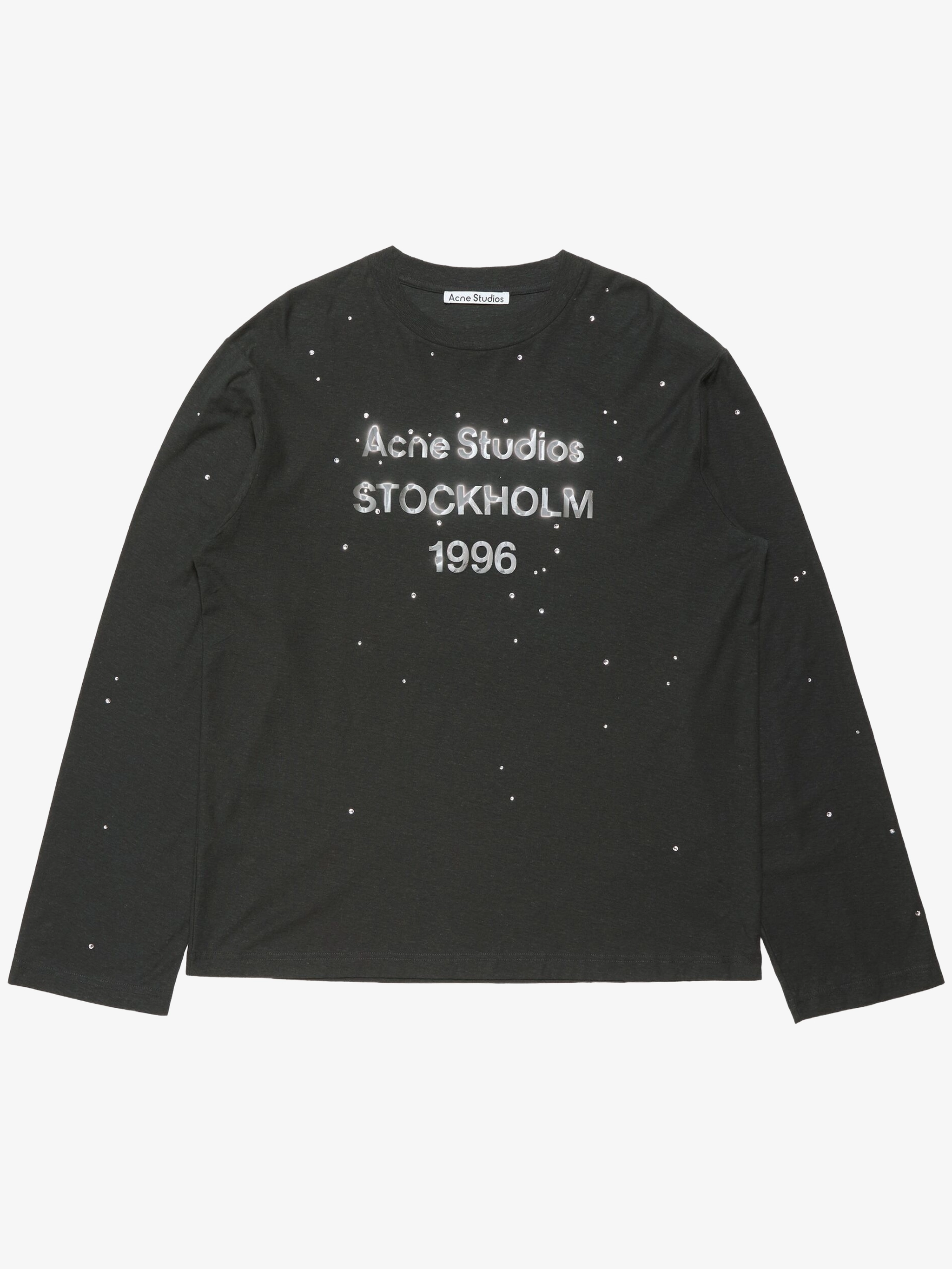 Лонгслив с логотипом Acne Studios — купить в интернет-магазине