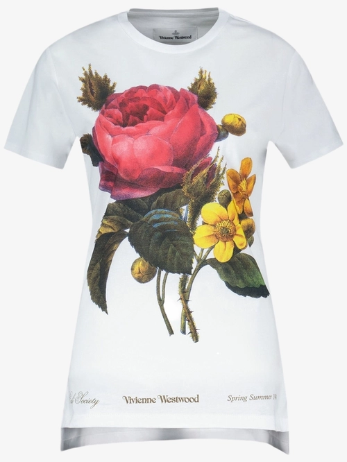 Футболка с коротким рукавом Flower Peru Vivienne Westwood — купить