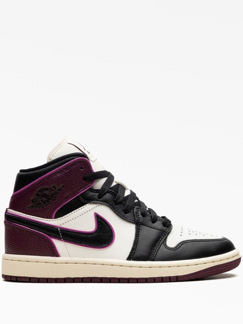 Кроссовки Air Jordan 1 Mid SE "Бордо"