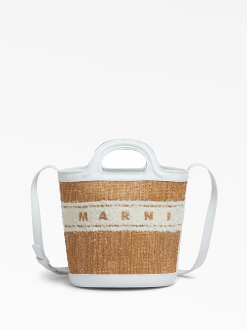 Small Tropicalia logo-embroidered bucket bag 
