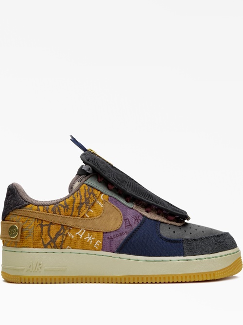 Кроссовки travis scott air force 1 low "cactus jack"