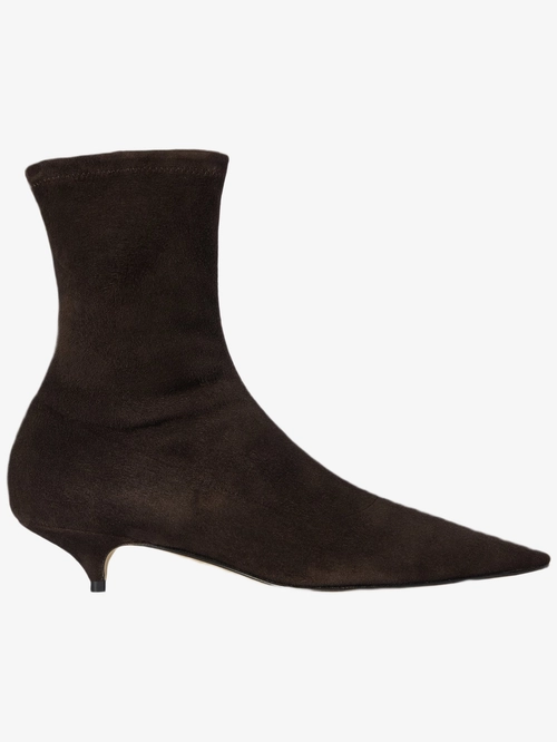 Liisa Kitten Bootie in Suede