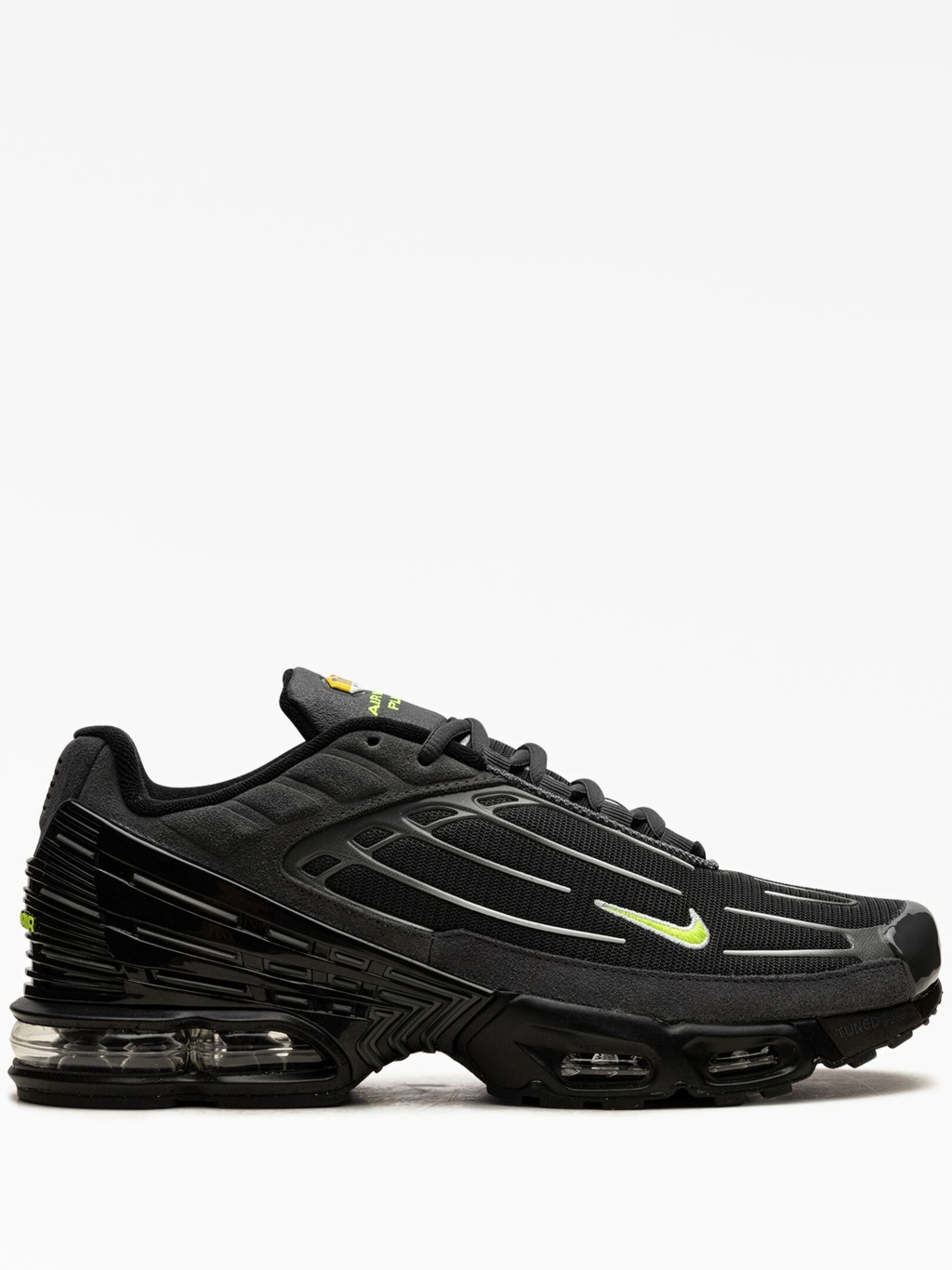 Air Max Plus III Black Volt Nike Dropp Market. 250 Leam Farfetch Tessabit MyTheresa