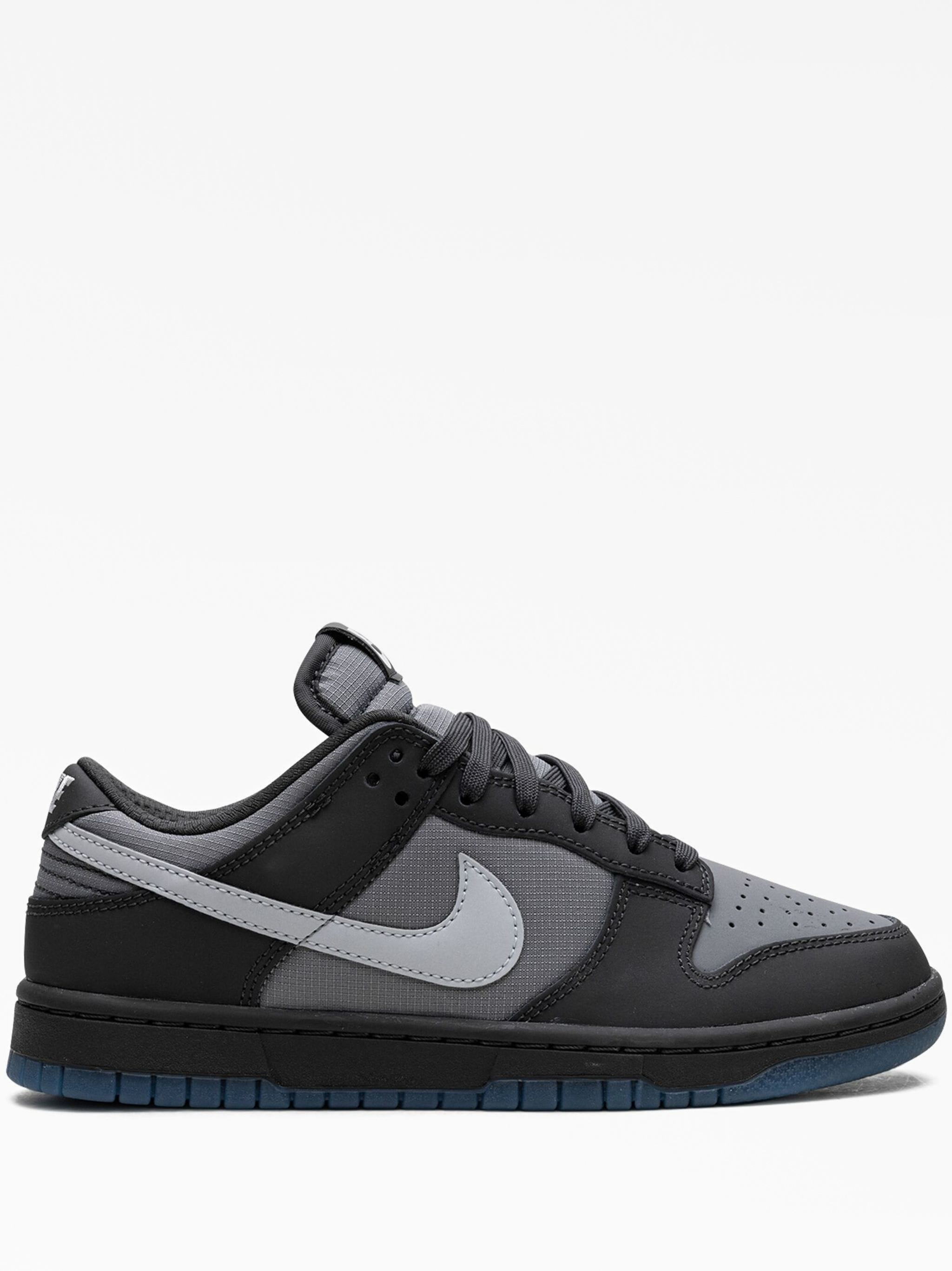 dunk low black chrome iron grey