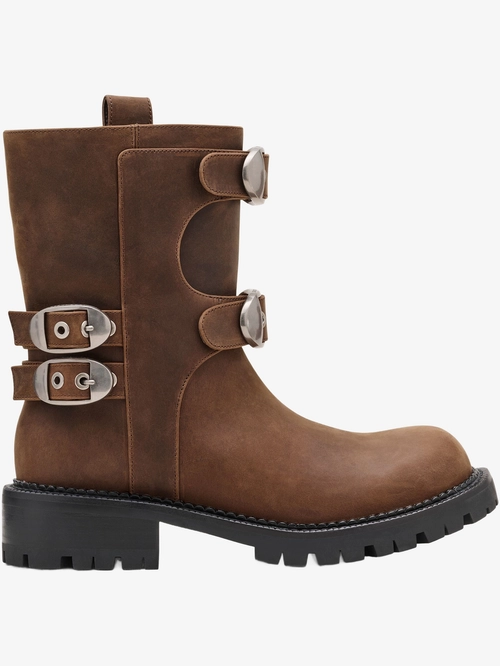 Kiki tobacco brown ankle boots