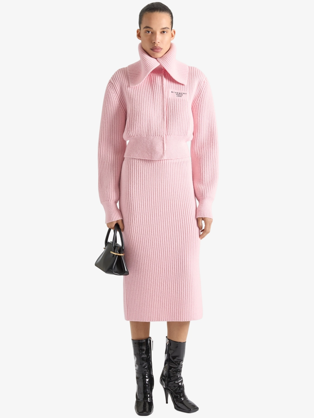 Миди юбка-карандаш из шерсти