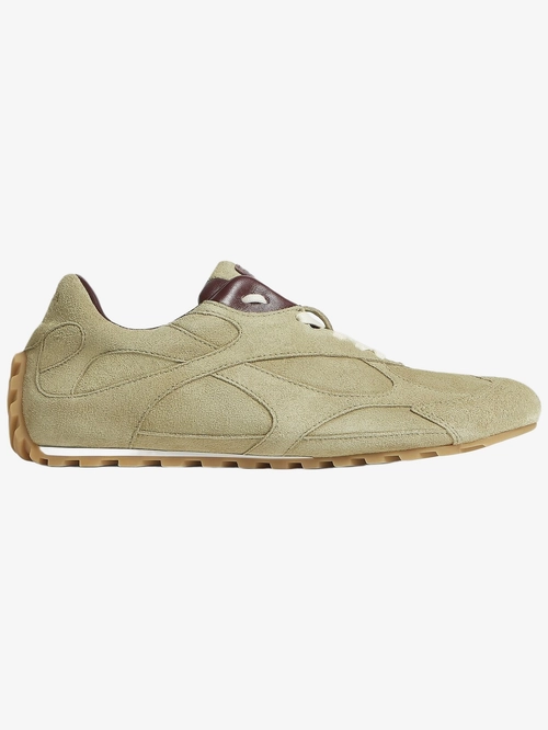 Orbit flash low-top suede sneaker