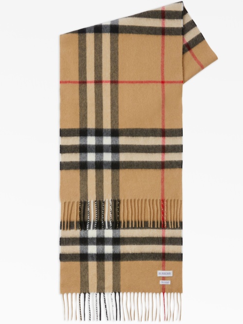 Шарф из кашемира в клетку burberry