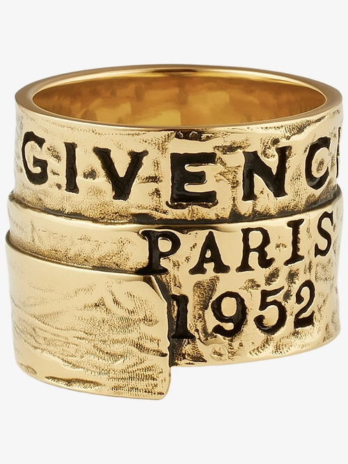 Кольцо tape ring metal enamel