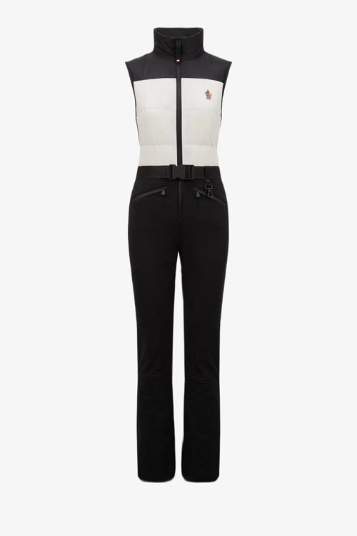 Down-filled ski suit