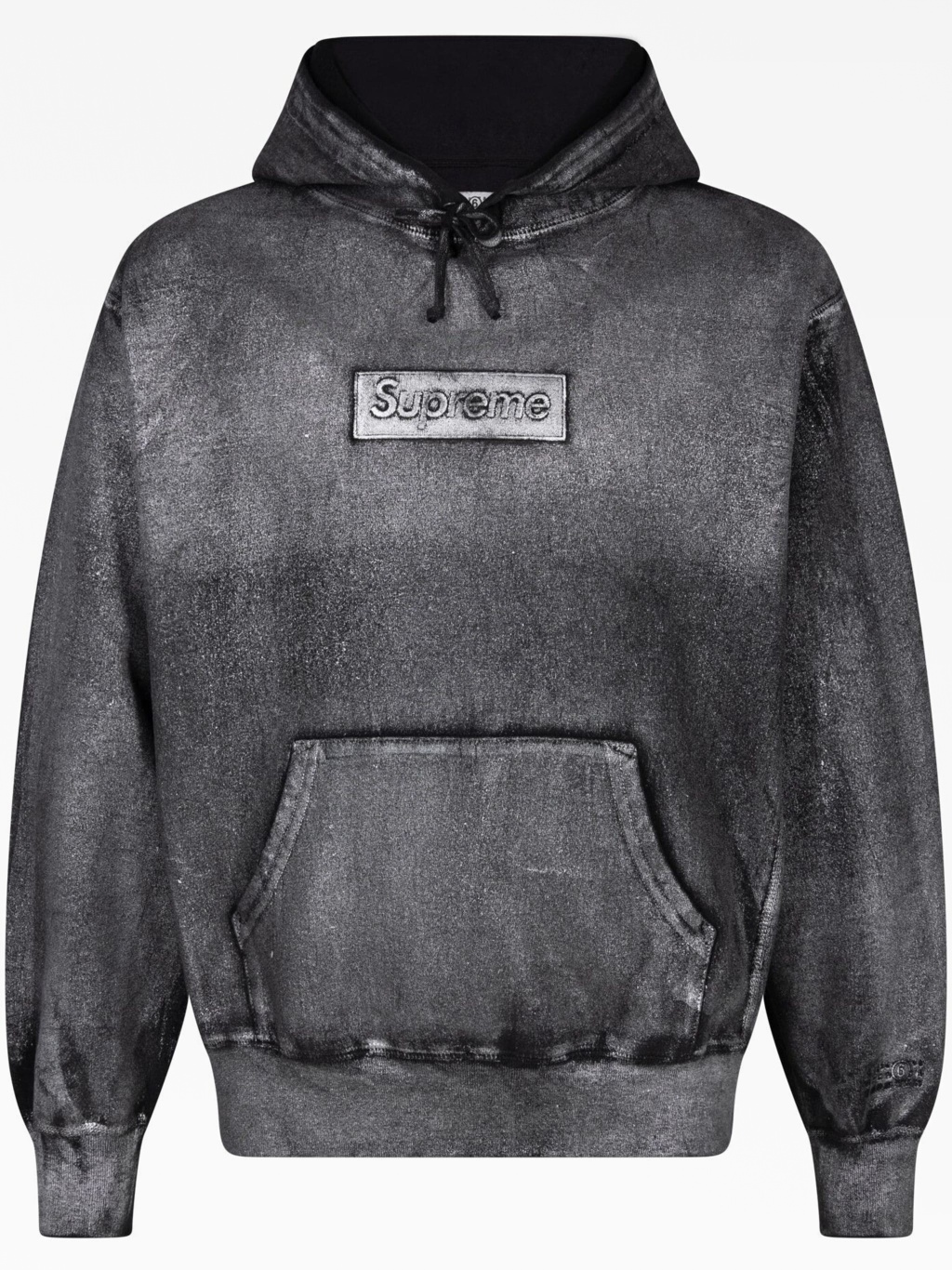 トップス SupremexMM6 Maison Margiela FoilBox Logo Supreme x MM6 Maison Margiela Foil Box Logo Hoodie | Black | FARFETCH