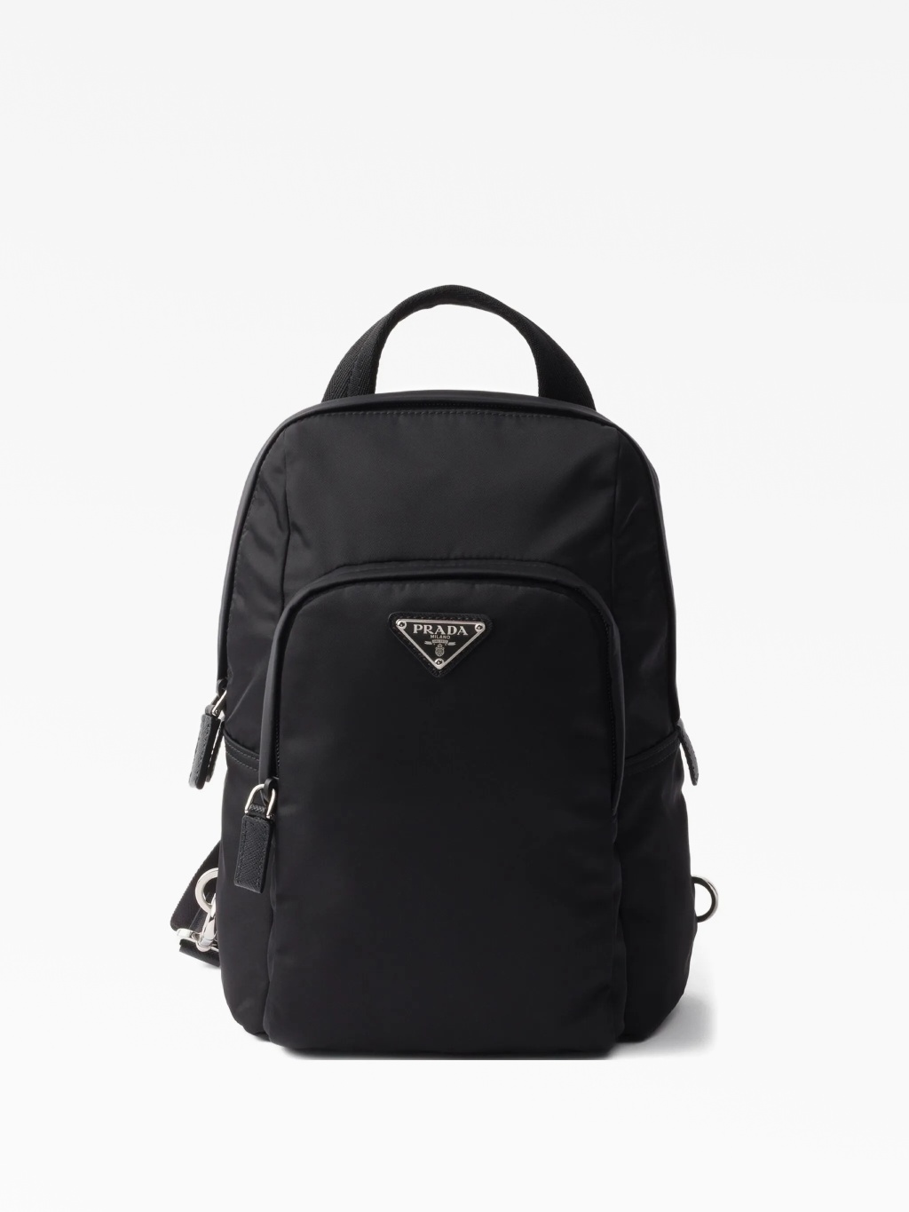 Рюкзак Prada с треугольным логотипом
