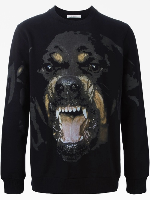 Rottweiler print sweatshirt Givenchy — купить на платформе Dropp