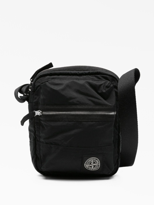 Сумка-мессенджер Stone Island с компасом-нашивкой