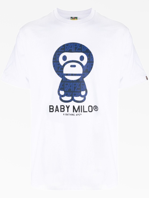 A BATHING APE BABY MILO Tシャツ Sサイズ A BATHING APE® Baby Milo Tシャツ | ブラック | FARFETCH JP