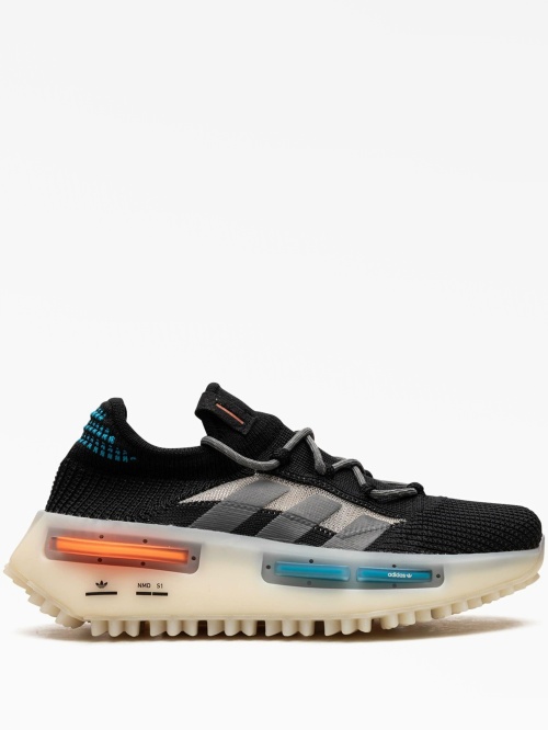 NMD S1 adidas NMD S1 Core Black Blue Orange sneakers adidas Dropp Market. 250 Leam Farfetch Tessabit MyTheresa