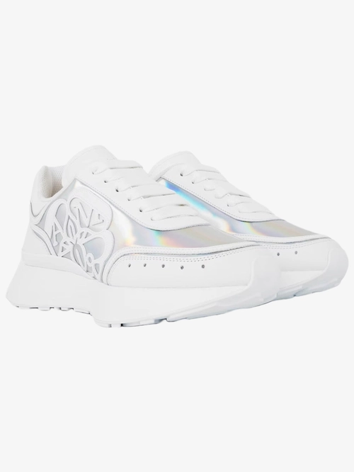 Sprint runner white sneakers
