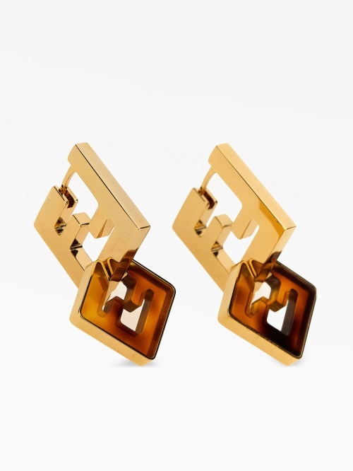 Серьги Forever Fendi Gold