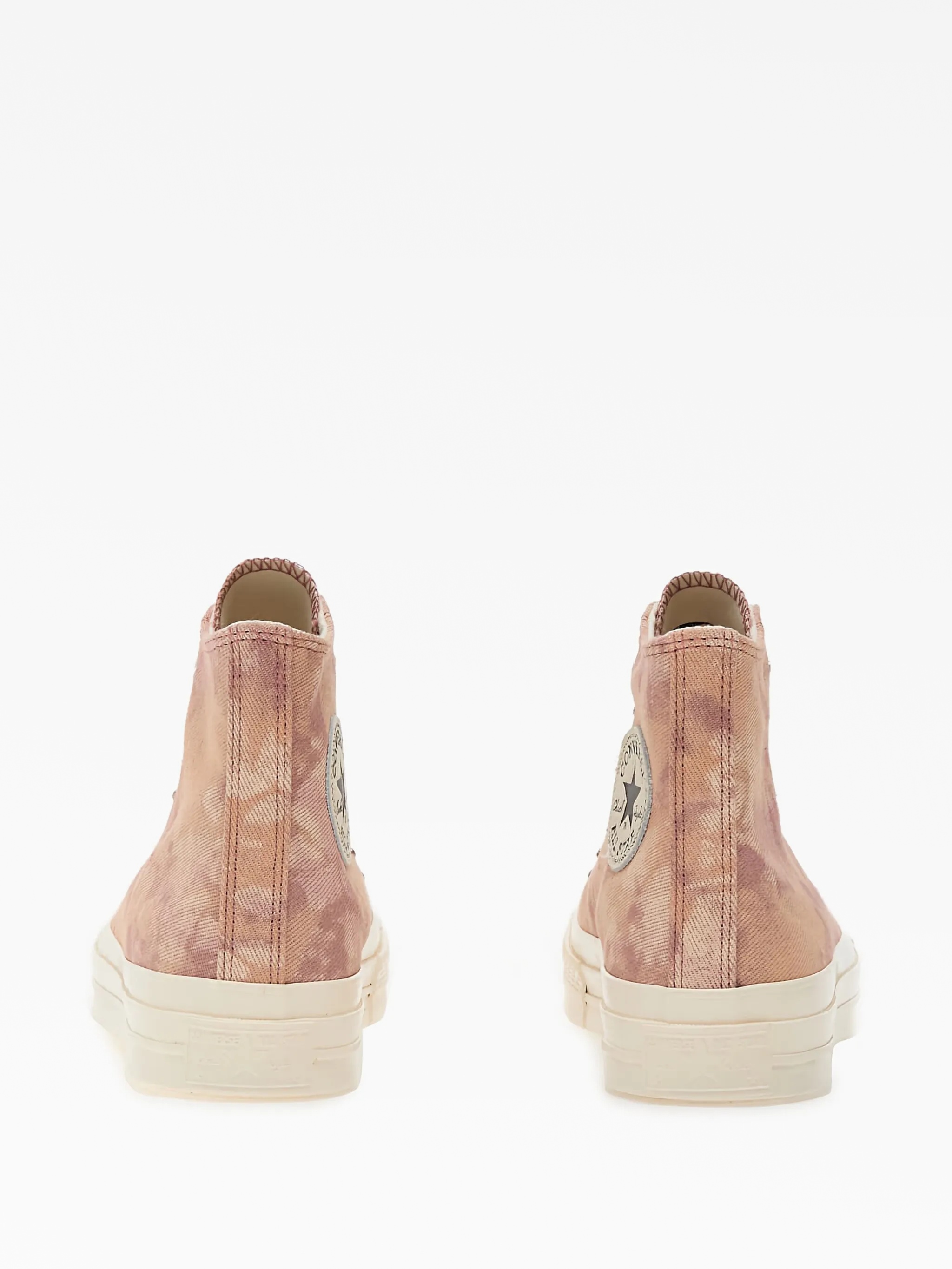 Бежевые высокие кеды Chuck 70 с tie-dye эффектом Converse — купить
