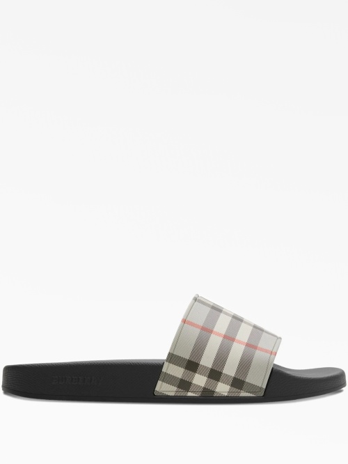 Шлепанцы Burberry в клетку