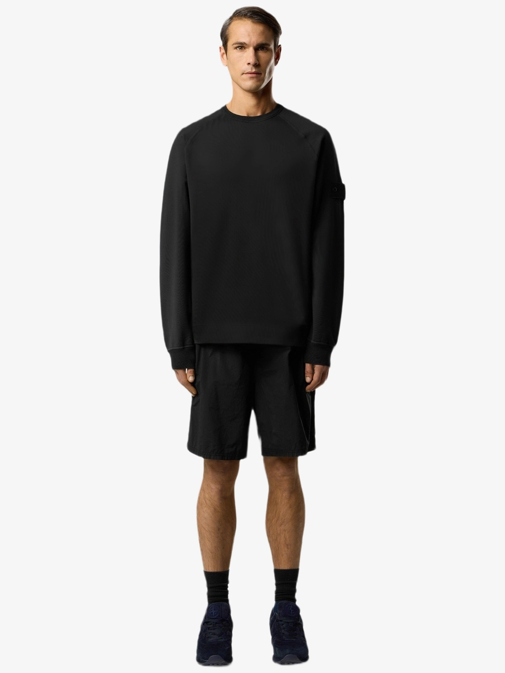 B100006 Nylon Smerigliato Swim Shorts
