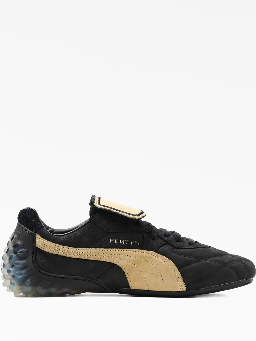 Кроссовки Fenty Аванти черные с коричневым