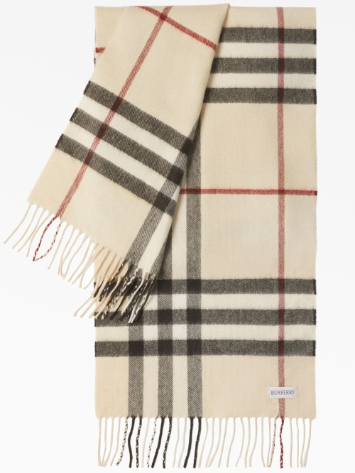Кашемировый шарф в клетку Burberry