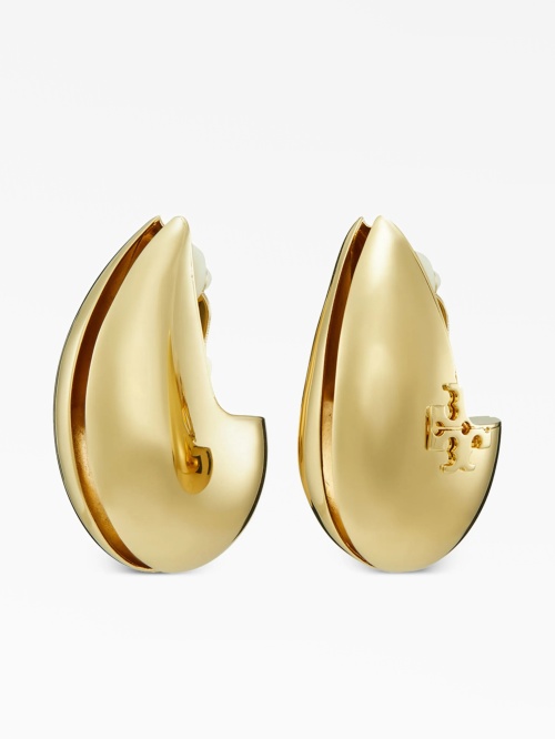 Wave clip-on earrings