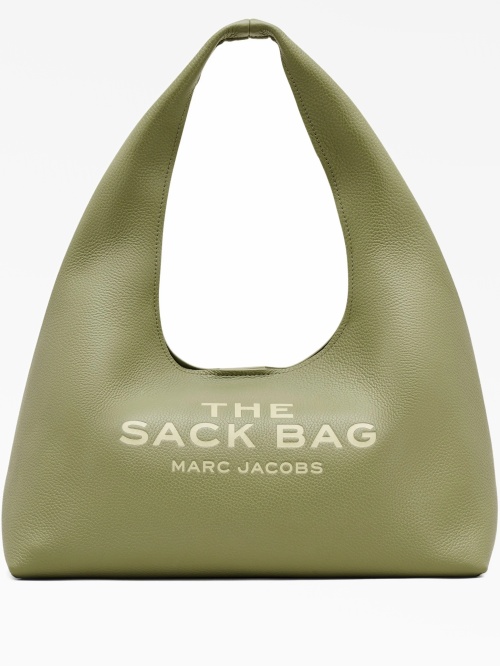 Кожаная сумка-мешок на плечо