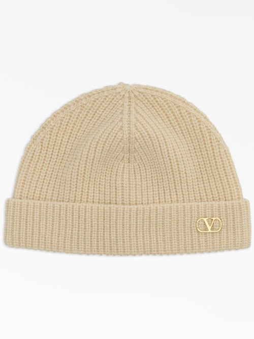 Cashmere beanie hat