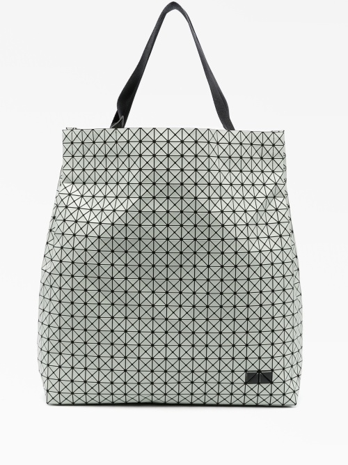 Cart reflector faux-leather tote bag Bao Bao Issey Miyake