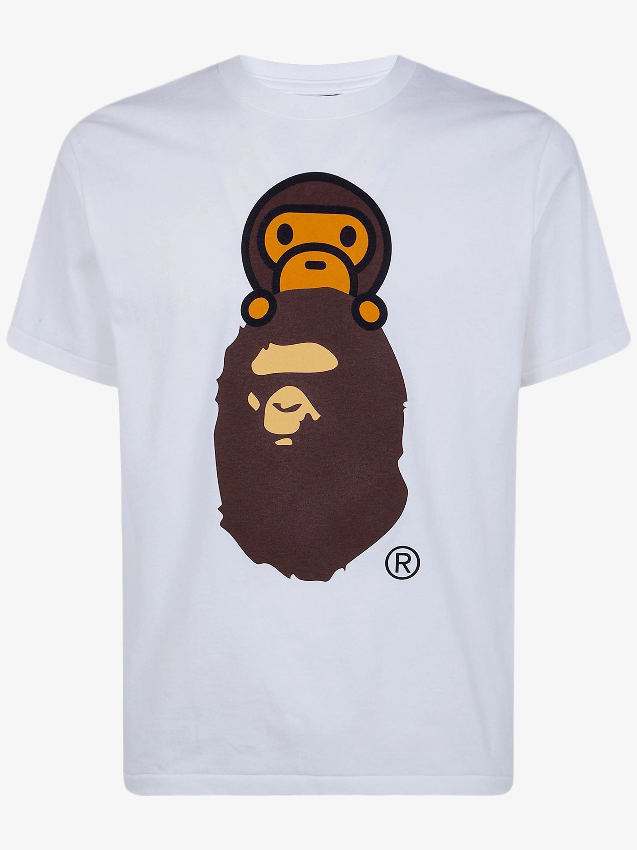Футболка Ape Head Baby Milo BAPE BLACK *A BATHING APE® — купить в