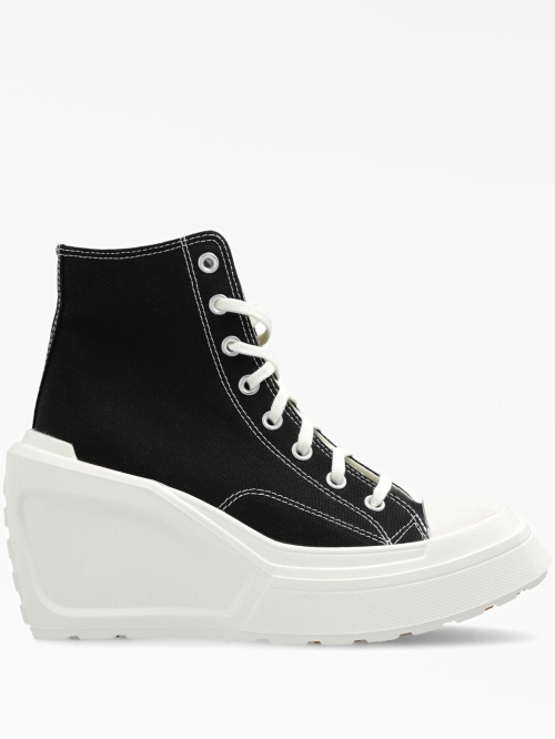 Кроссовки chuck 70 de luxe wedge hi на платформе 110 мм