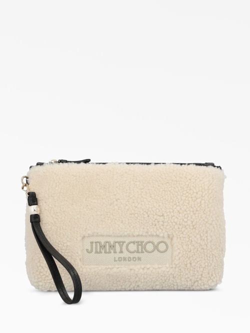 Клатч из овчины Jimmy Choo