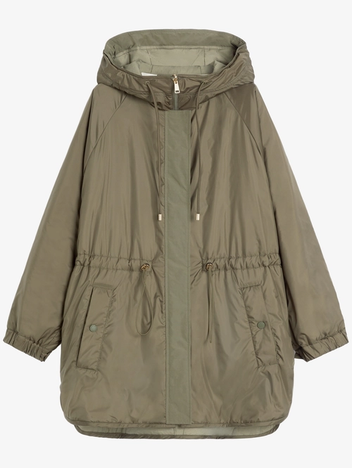 わた様 Двусторонняя водоотталкивающая парка из канваса WEEKEND Max Mara