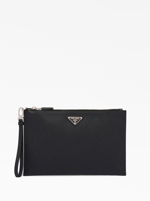 Logo plaque clutch
