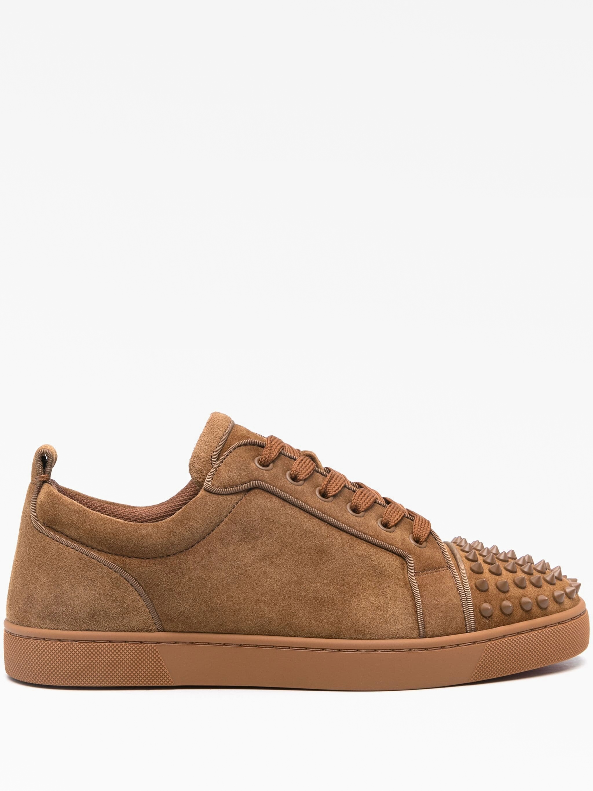 Christian Louboutin ブラウン モカシン／サイズ39 Низкие кеды со шипами Christian Louboutin — купить в интернет